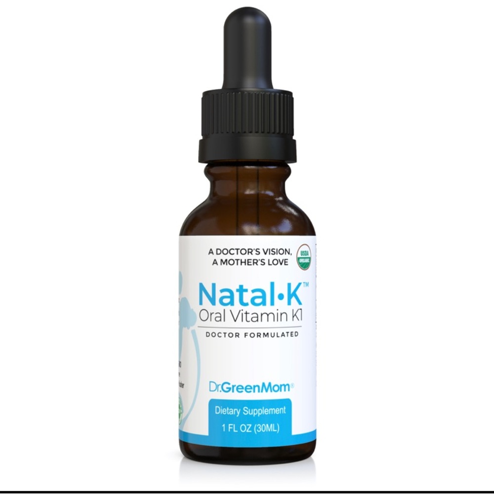 Dr. Green Mom Natal K (USDA Organic Oral Vitamin K1) - new and unopened